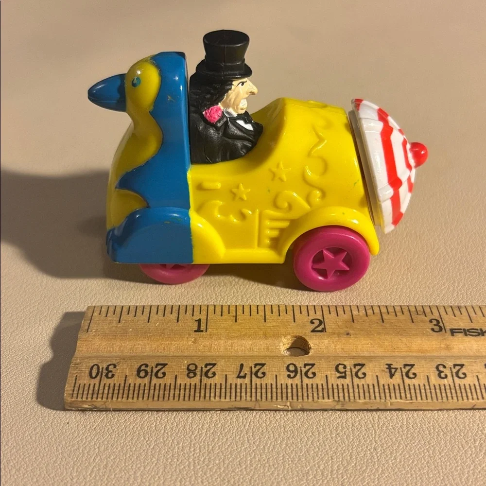 DC Comics 1991 “The Penguin” Toy Car with Pink Wheels